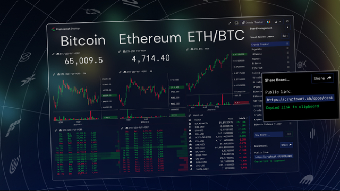 Cryptowatch Desktop Trader